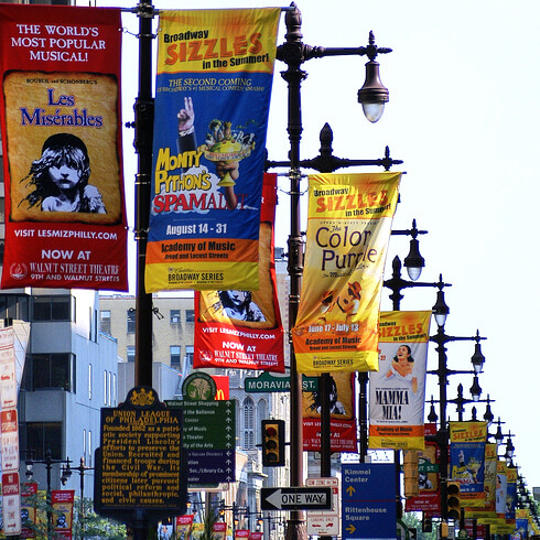 Banner and Sign